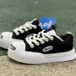 NO1 x Ouder Smiler Black White Casual Sneakers