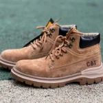 CAT Mid Top Brown Outdoor Boots