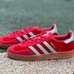 Adidas Gazelle Indoor Red Green Retro Sneakers IG6786