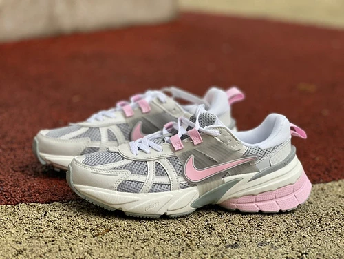 Nike V2K Run White Pink Women's Sneakers HQ4046-001