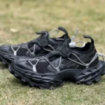 Balenciaga 18XL Black Hiking Sneakers