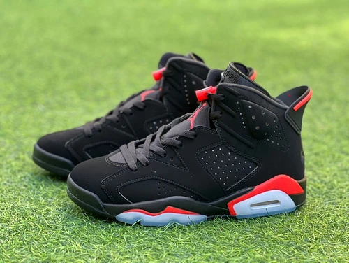 Air Jordan 6 Red Black Hight