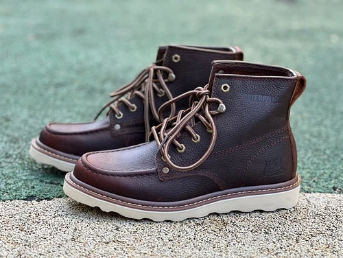 Caterpillar Dark Brown Boots - Durable Outdoor Footwear