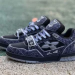 Louis Vuitton Trainer Navy Black