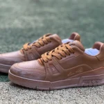 Louis Vuitton Trainer Distressed Brown