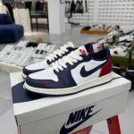 Air Jordan 1 Low White Blue Red HQ2993-100