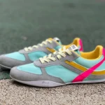 MIU MIU Bella Lily Grey Blue Pink Training Shoes