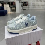 MLB Chunky Liner Denim Blue White Dad Shoes