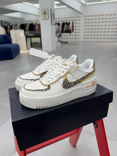 Nike Air Force 1 Shadow Macaron Leopard White CI0919-120