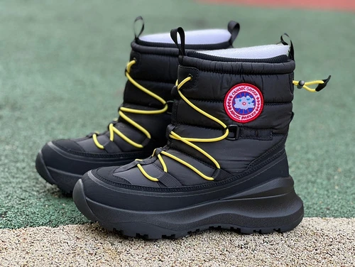 Canada Goose Snow Boot 01 Black Yellow