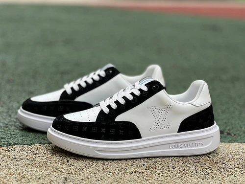 Louis Vuitton Beverly Hills Sneaker Black White