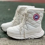 Canada Goose Snow Boot 05 White Grey Red Blue Logo