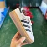 Adidas Gazelle Bold White Black Retro Sneakers E0429