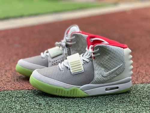 Nike Air Yeezy 2 Grey White NRG Sneakers 508214-010