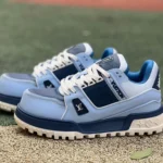 Louis Vuitton Trainer Maxi Porcelain Blue