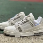 Louis Vuitton Trainer Beige Grey