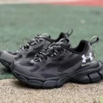 Under Armour x Balenciaga 3XL Black Sneakers