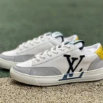 Louis Vuitton Charlie Denim Low White Grey