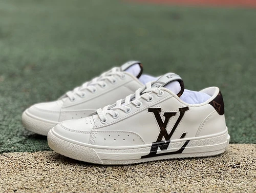 Louis Vuitton Charlie Denim Low White Brown