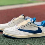 Travis Scott x Air Jordan 1 Low DM7866-104 Fragment Blue White 2.0