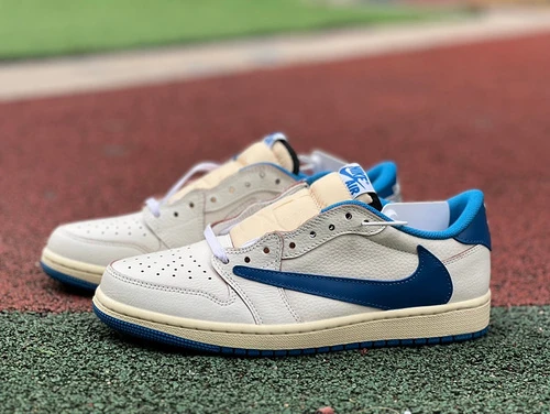 Travis Scott x Air Jordan 1 Low DM7866-104 Fragment Blue White 2.0