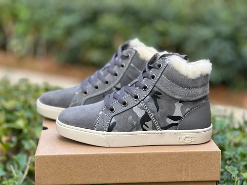 UGG High Top Grey Kids Boots