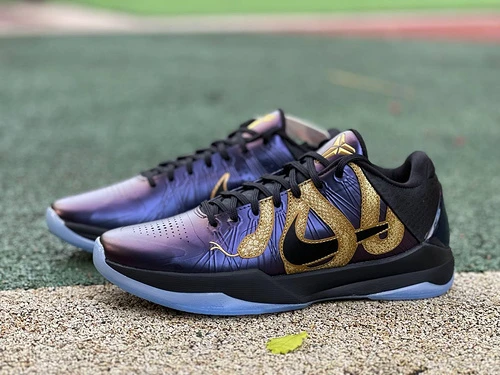 Nike Kobe 5 Protro Year of the Mamba - Black Purple Gold Limited Edition