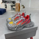 Balenciaga 3XL Flame Red Sneakers