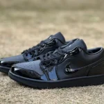 Air Jordan 1 Low HJ7743-010 Black Patent Y Version