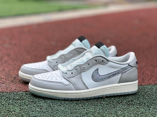 Air Jordan 1 Low HF3144-100 White Grey CNY Retro