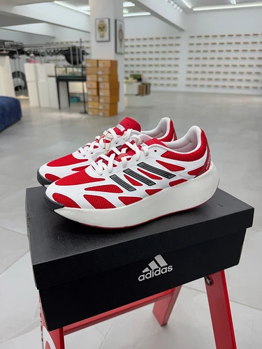 Adidas Adizero Aruku Marathon Running Shoes Red/White JI0308