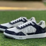 DIOR B27 Sneakers White/Blue Denim