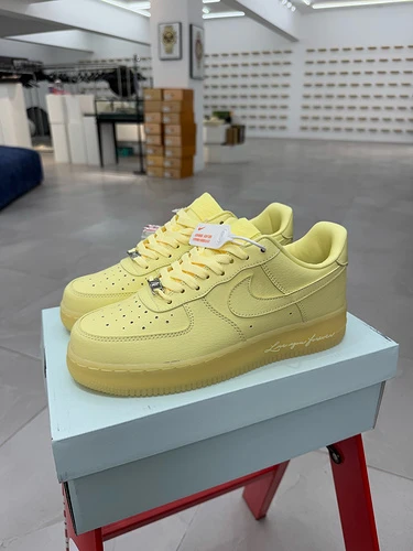 Nike Air Force 1 Low "Love You Forever" Sneakers Yellow CZ8065-800