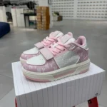 MLB Chunky Liner Basic MID Shoes Pink 3ASXCMM4N (GP011)