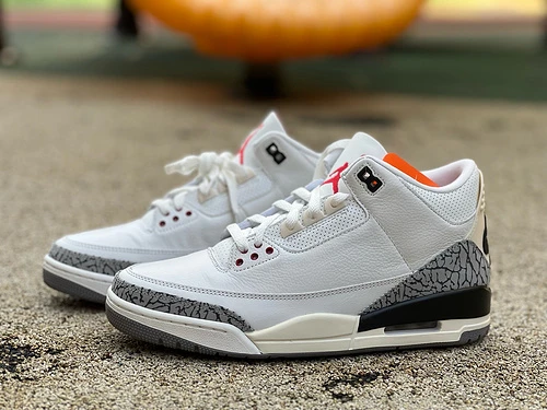 Air Jordan 3 "White Cement" Sneakers White/Grey FV5029-100