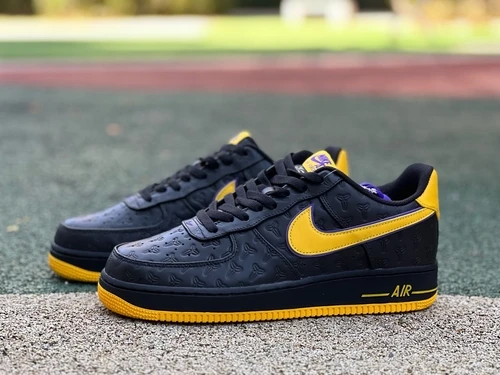 Nike Air Force 1 Low "Kobe Bryant" Sneakers Black/Yellow HV5122-001