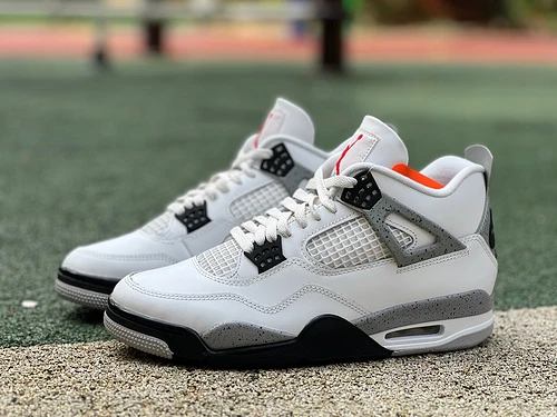 Air Jordan 4 "White Cement" Sneakers White FV5029-100