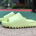 Adidas Yeezy Slide in Fluorescent Green