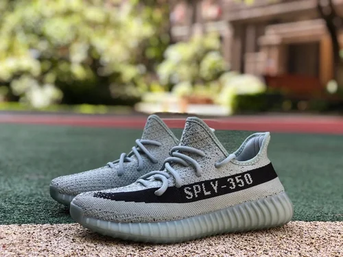 Adidas Yeezy Boost 350 V2 Gray Blue Pure Original Version HQ2060