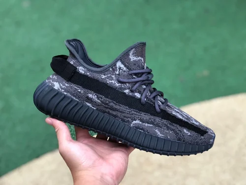 Adidas Yeezy 350 V2 Black Gray Orange Pure Original Version ID4811