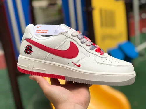 Nike Air Force 1 '07 LV8 Beige Red Grey Gradient CH2608-216