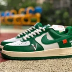 Nike Air Force 1 AF1 White Green Low-Top Sneakers DO5220-131