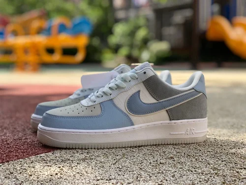 Nike Air Force 1 Low 07 Khaki Light Blue AO2425-400