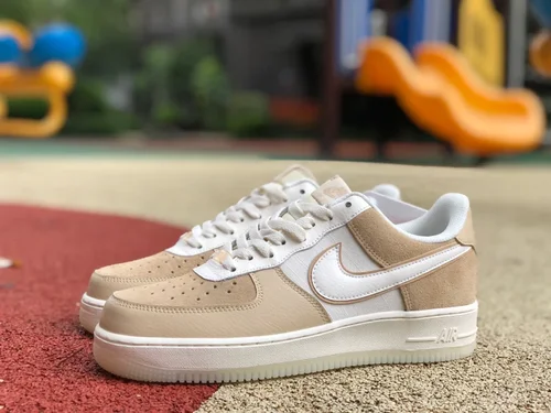 Nike Air Force 1 Low 07 Khaki Casual Sneakers AO2425-200