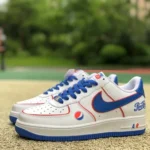 Nike Air Force 1 '07 Low Pepsi Collaboration White Blue Red Sneakers BS8856-113