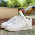 Nike Air Force 1 AF1 Pure White Pearl Low-Top Sneakers DQ0231-100