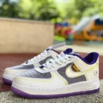 Union LA x Nike Air Force 1 White Purple Stitch CJ9649-500