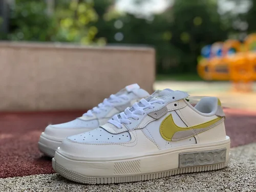 Nike Air Force 1 Fontanka Beige Yellow Low DV6984-100