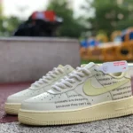 Nike Air Force 1 '07 Beige Yellow Low CW2288-111