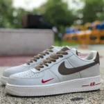 Nike Air Force 1 White Brown Low 808788-996